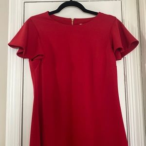 Calvin Klein Red short dress size 10